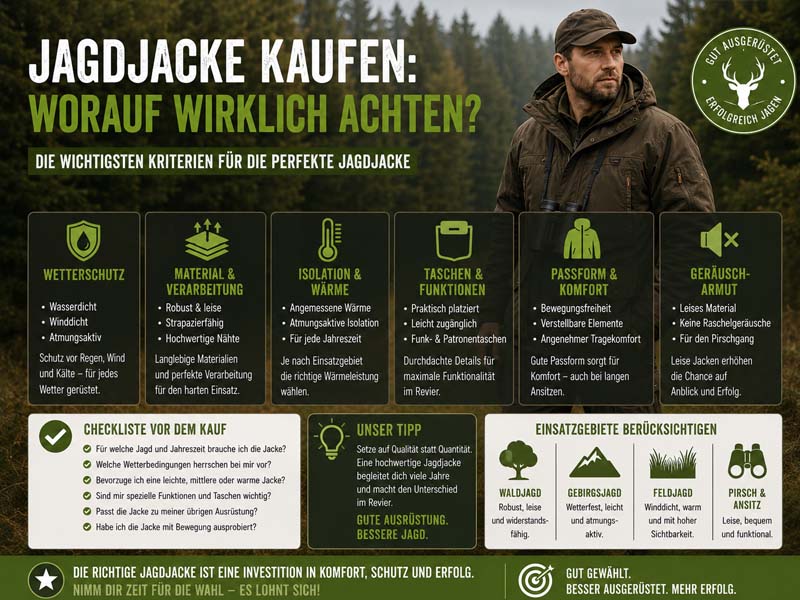 Jagdjacke kaufen 2026